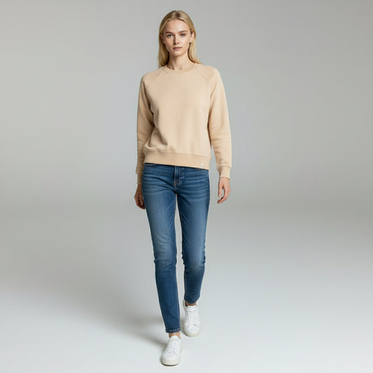 Women’s Organic Sweatshirt – Willow Taupe