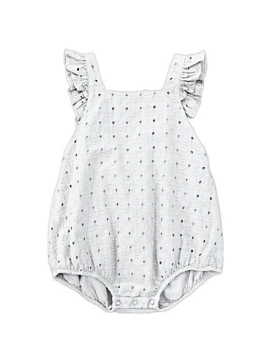 Baby Romper Lady Sea Salt | Peter Jo Natural