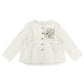 Linen Baby Shirt Camomile Sienna Cream Flower | Peter Jo
