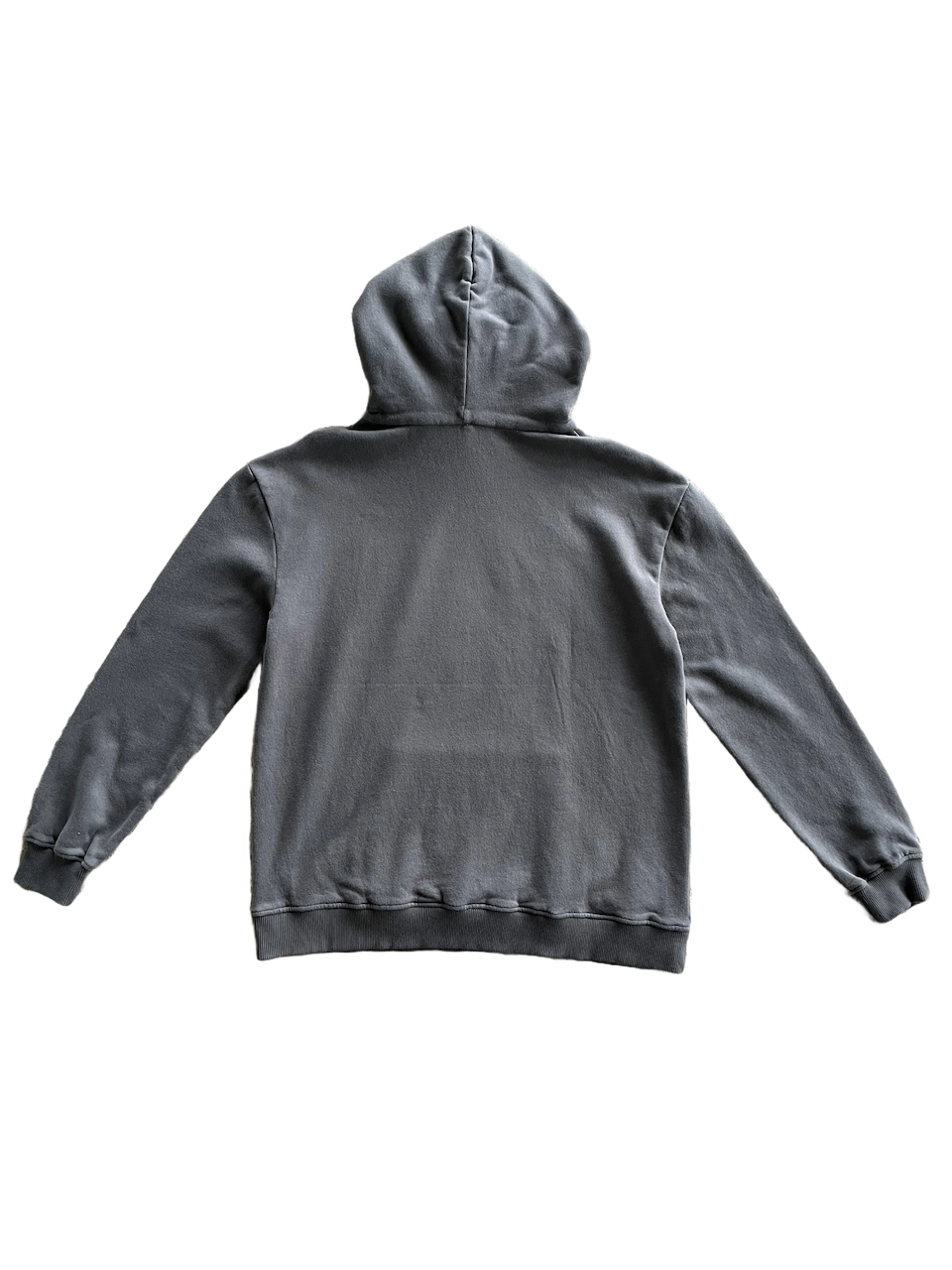 Grey organic hoodie woman pierce | peter jo