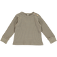organic baby shirt jasmine coffee | peter jo