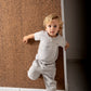 grey baby pants bean | peter jo