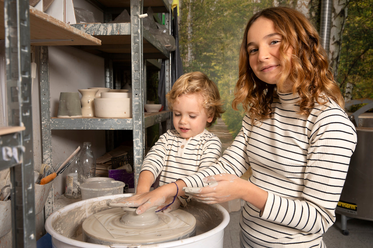 Organic Baby Shirt - Striped Wendy Shirt