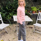Ribbed Shirt Manny Pink | Peter Jo Natural Clothing