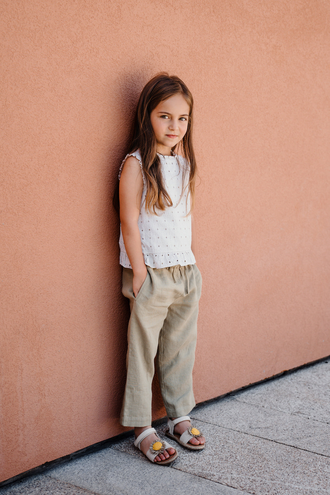 Organic Cotton Shirt Dakota Sea Salt | Peter Jo