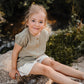Linen Shirt Zoe Olive | Peter Jo Natural